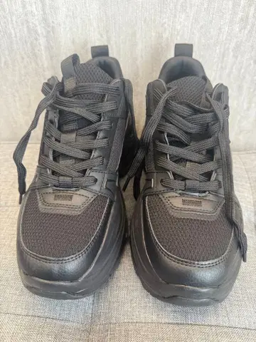 ZARA 통굽 스니커즈 블랙 37