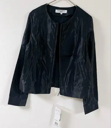 [ 새상품 ] NATURAL BEAUTY BASIC 집업 자켓 블랙 M