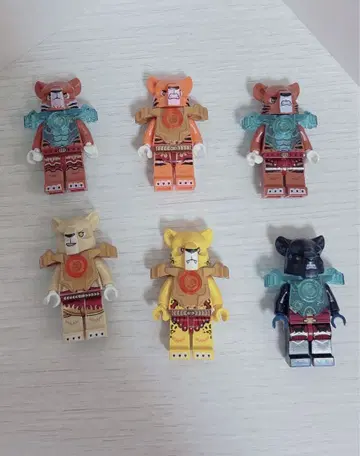 레고 치마 미니 피규어 6개 레어