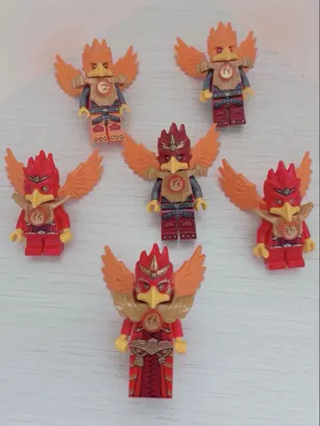 레고 치마 미니 피규어 피닉스족 레어 6체