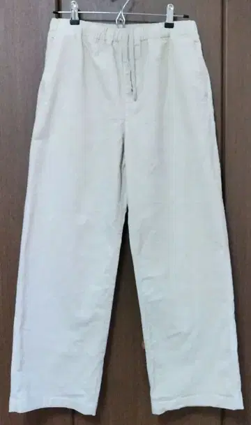 무인양품 스트레치 코듀로이 이지 스트레이트 팬츠