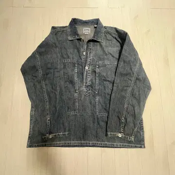 HOUSTON 데님 셔츠 풀오버 L