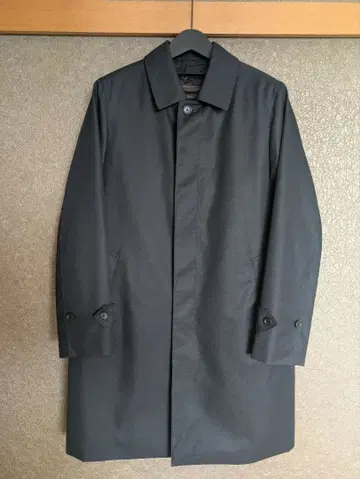 미사용품! 유나이티드 애로우즈 개버딘 스텐카라 코트 네이비 L