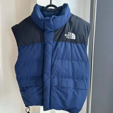 THE NORTH FACE 다운 베스트 네이비/블랙