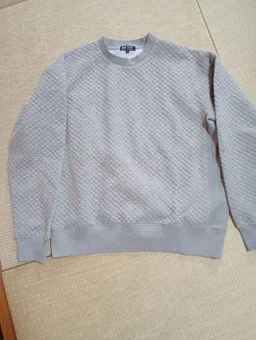 BEAMS HEART 그레이 퀼팅 트레이닝복 M