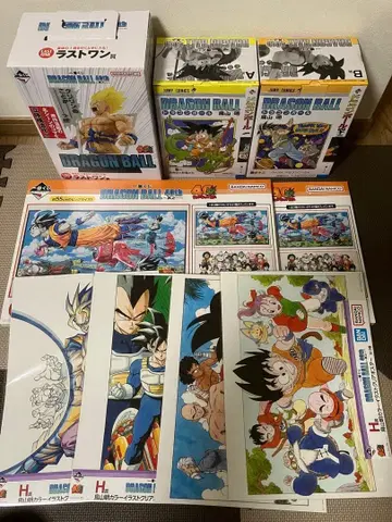 제일복권 드래곤볼 라스트 원, A, B, C상 세트