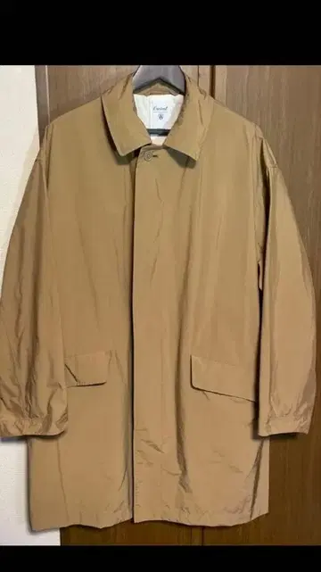 오시발 베이지 스텐카라 코트 사이즈 5