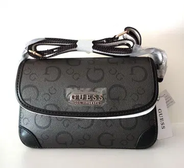 GUESS 다크 그레이 숄더백
