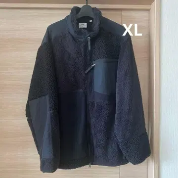 Engineered Garments 블랙 플리스 자켓 유니클로