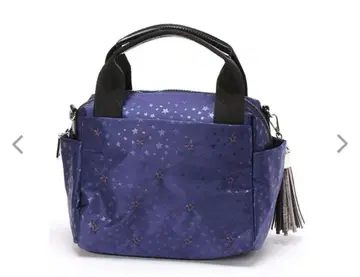 새상품급 ANNA SUI 안나수이 2way 숄더백 퍼플