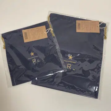 스타벅스 리저브 로스트 스터디 드로우 스트링 파우치 네이비 L&S 세트