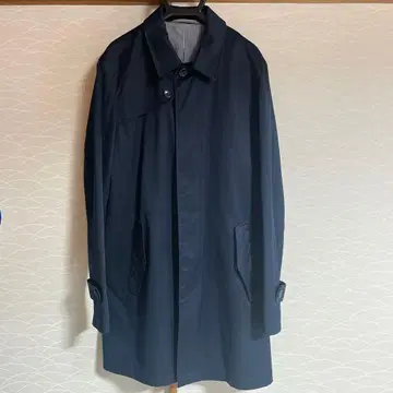 네이비 스텐카라 코트 GU