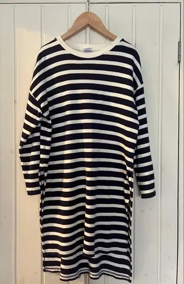 Champion 스트라이프 긴팔 튜닉 여성용 M