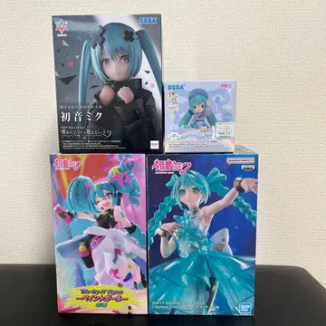 [ 하츠네 미쿠 ] 피규어 4점 묶음 판매