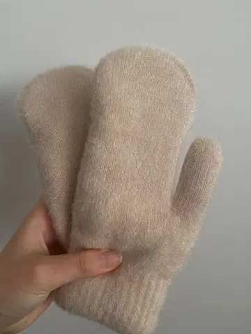 미튼 장갑 여성용 귀여운 미튼 니트 장갑
