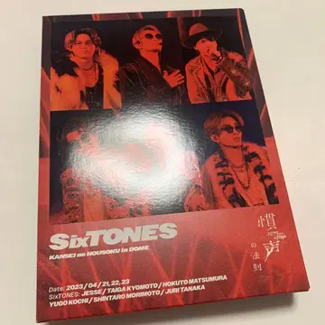 SixTONES LIVE 2023 관성의 법칙 초회반 3DVD