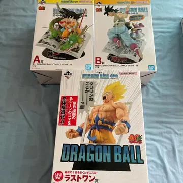 드래곤볼 40주년 제일복권 A상 B상 라스트원상 세트 덤 포함