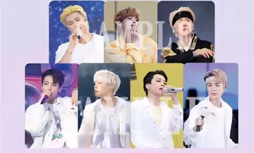 BTS MOVIE WEEKS 소우주 영화 입장 혜택 포토 카드 7장