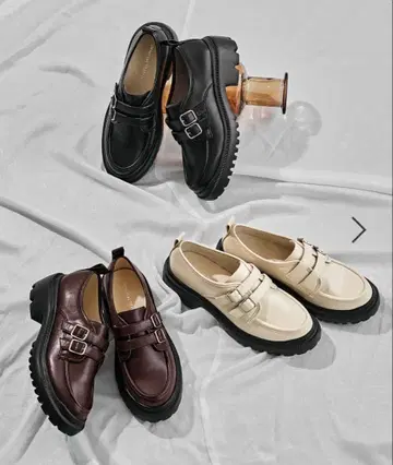 더블 벨트 통굽 신발 [ ORiental TRaffic ]