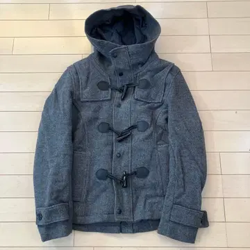 11.1 HARE 하레 더플 코트 숏 그레이 S