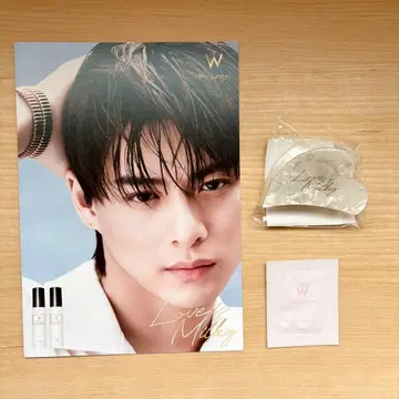 히라노 쇼 하트 모양 헤어 클립 리플렛 Wonjungyo 미사용