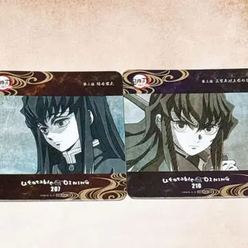 귀멸의 칼날 ufotable cafe 토키토 무이치로 코스터