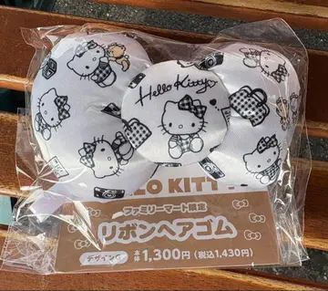 훼미리마트 한정판 Hello Kitty 리본 머리끈