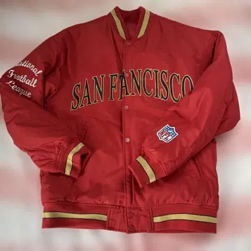 NFL 샌프란시스코 49ERS 바시티 자켓