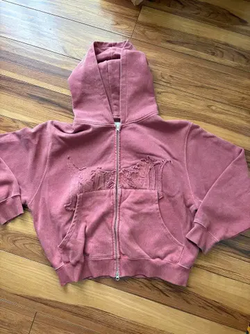 BLEES U 풀 집업 후드티