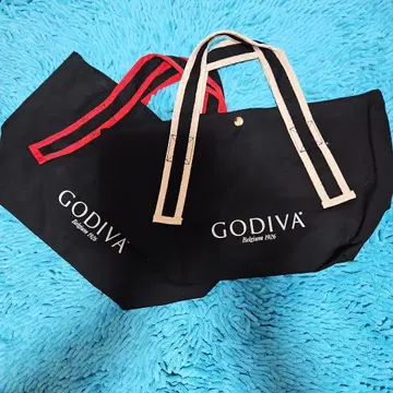 미사용 새상품 GODIVA 토트백 2세트