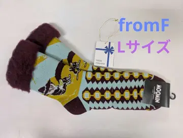 fromF 복슬복슬 삭스 무민과 스너프킨 L 사이즈