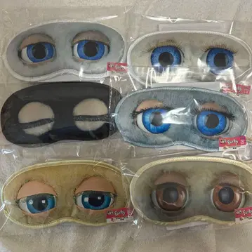 파비 다이토 복권 E상 변신 안대 6종 컴플리트 세트