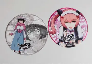 슈타인즈 게이트 콜라보 카페 코스터 2장