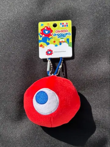 오사카 만박 코먀쿠 봉제 인형 볼체인&카라비너 키링