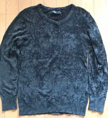 MIDAS 9 벨벳 니트 블랙 사이즈 44