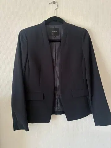 새상품급 BOSCH 보쉬 노카라 자켓 네이비 38