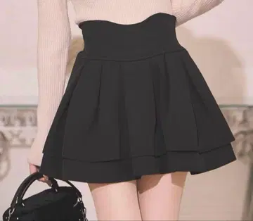 미셸 마카롱 슬림 레그 스커트 슬림 레그가 되는 스커트 블랙 xs