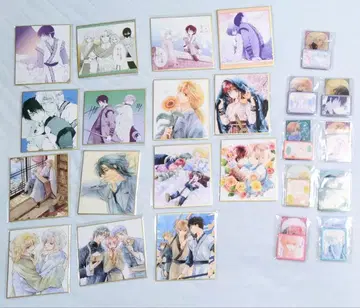 새벽의 연화  가챠 C상 아크릴 카드 스티커 학 색지 제하