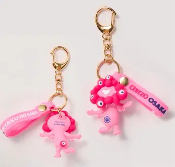 EXPO2025 미야쿠미야쿠 입체 러버 마스코트 키링 (세레소 오사카)