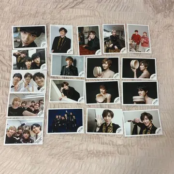 SixTONES 공식 사진 18장 세트