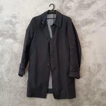 BOYCOTT 네이비 트렌치코트