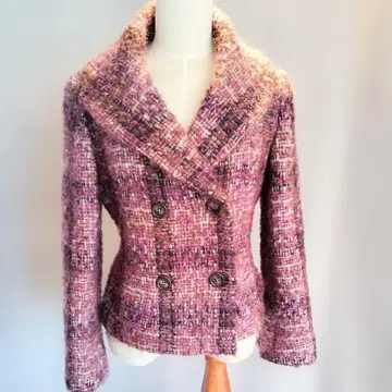 SCAPA 핑크 계열 테일러드 자켓 38