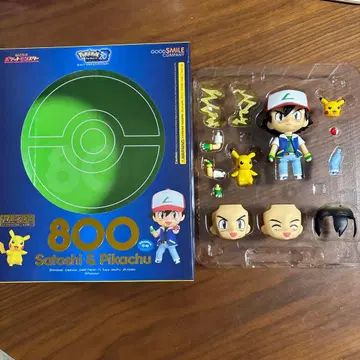 넨도로이드 포켓몬 지우(사토시) 피카츄 Satoshi & Pikachu