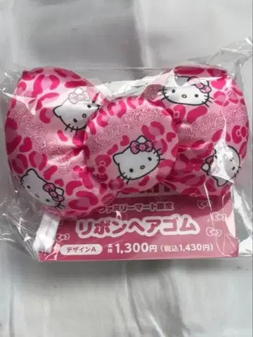훼미리마트 한정판 헬로키티 리본 머리끈