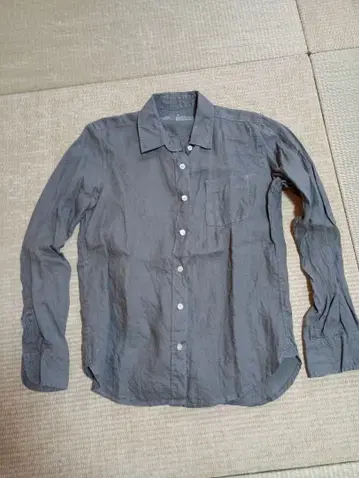 무인양품 그레이 긴팔 셔츠 S 사이즈