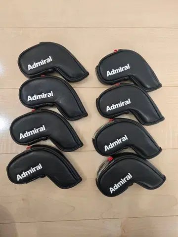 Admiral 아이언용 골프헤드커버 8개 세트