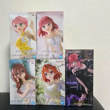 5등분의 신부 피규어 5점 묶음 판매