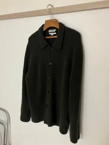 COS 릴랙스 가디건 다크 그린 EUR S