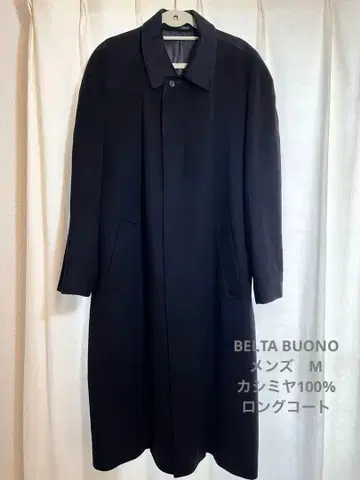 BELTA BUONO 남성용 캐시미어 100% 코트