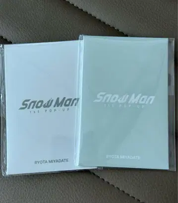 즉시 발송 한국 한정판 미야타테 료타 SnowMan 팝업 포토 카드